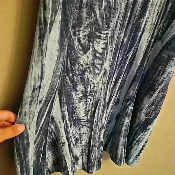 Wild Fable | Blue Velvet Mini Dress | size XS - Picture 6 of 10